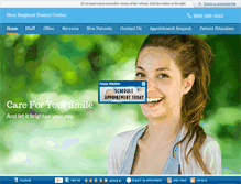 Tablet Screenshot of nedentalcenter.com